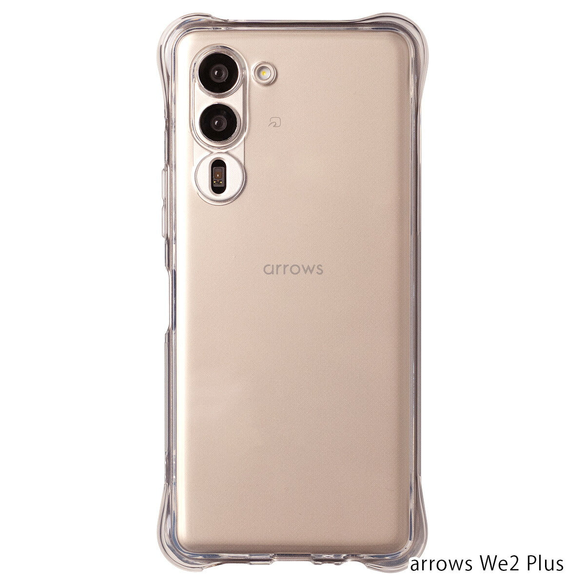 arrows We2 F-52E/FCG02 TPUクリアケース 耐衝撃