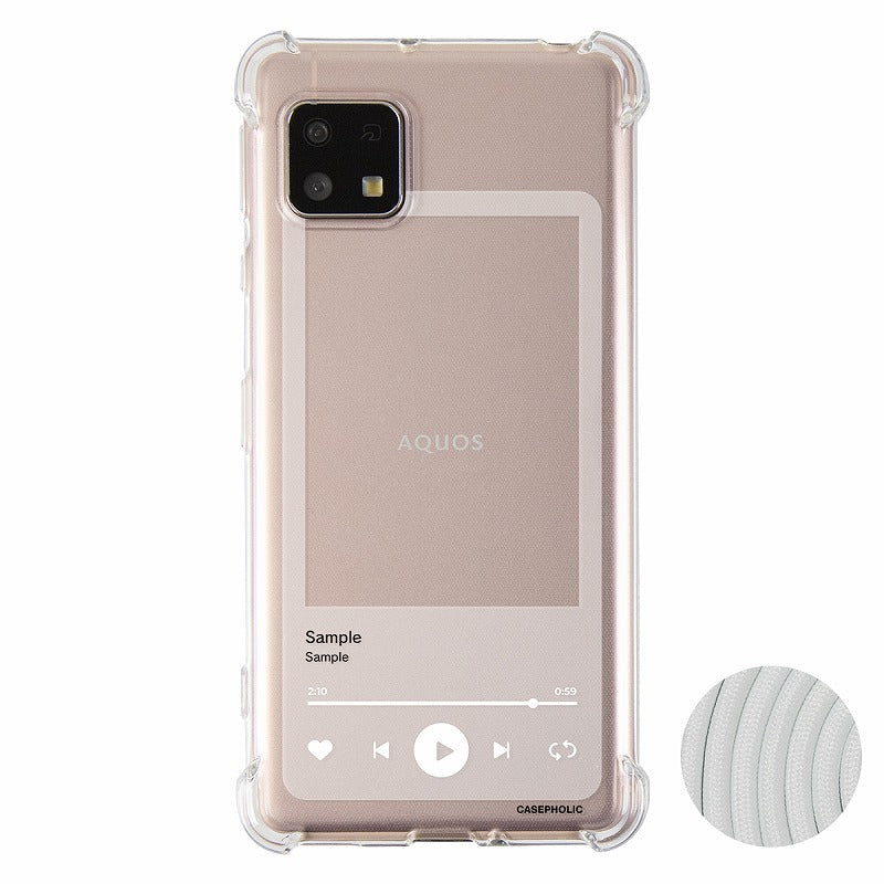 AQUOS スマホショルダー ケース