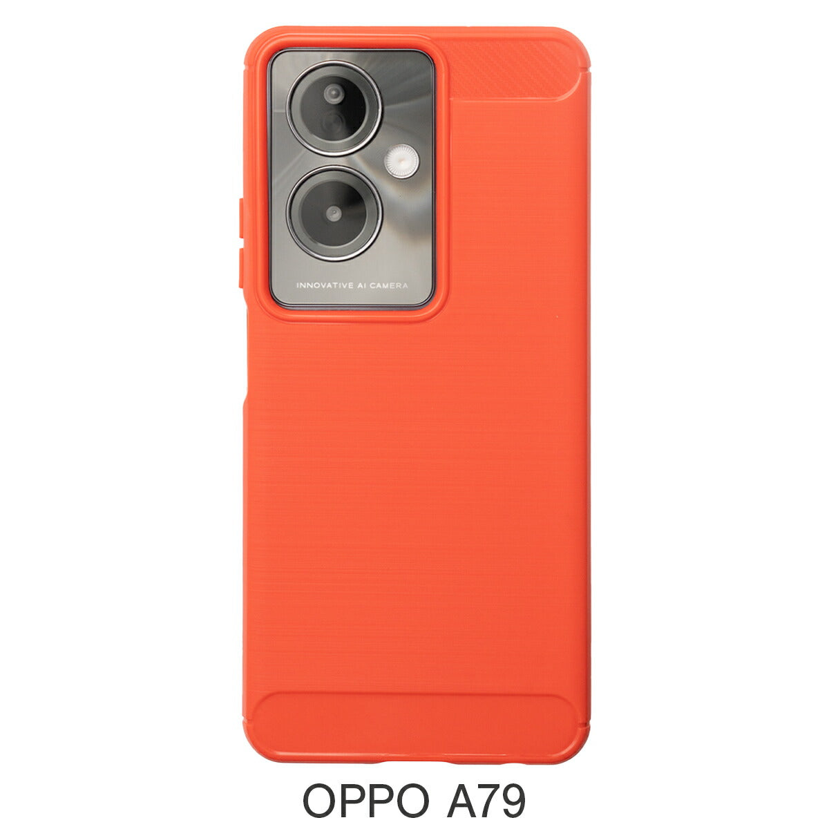 OPPO A79 カーボン調TPU耐衝撃ケース
