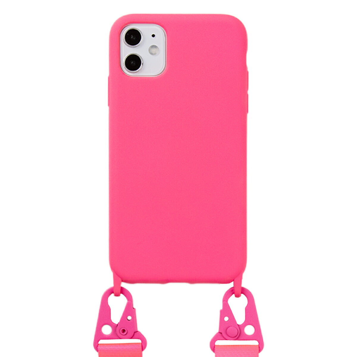スマホショルダーストラップ シリコンケース iPhone対応