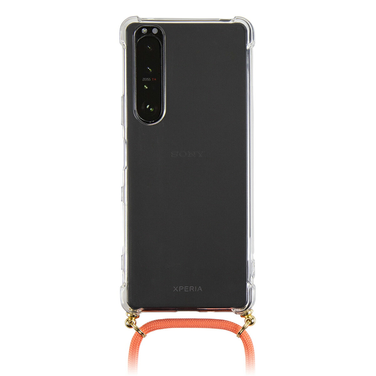 Xperia ショルダー型ストラップケース クリア