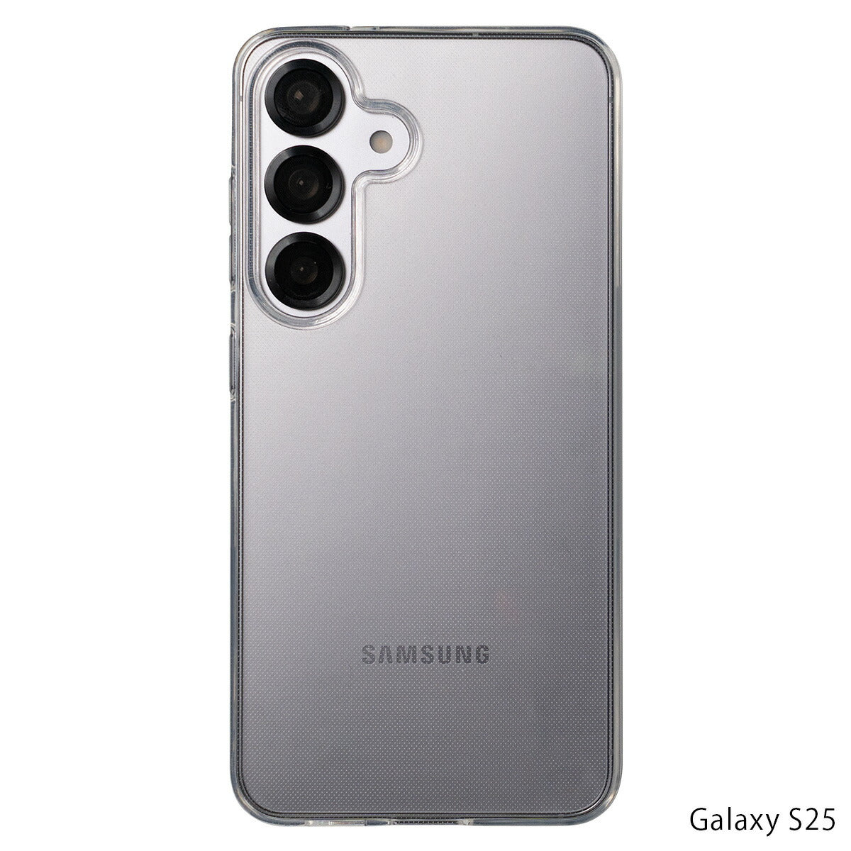 Galaxy S25 ケース クリア TPU