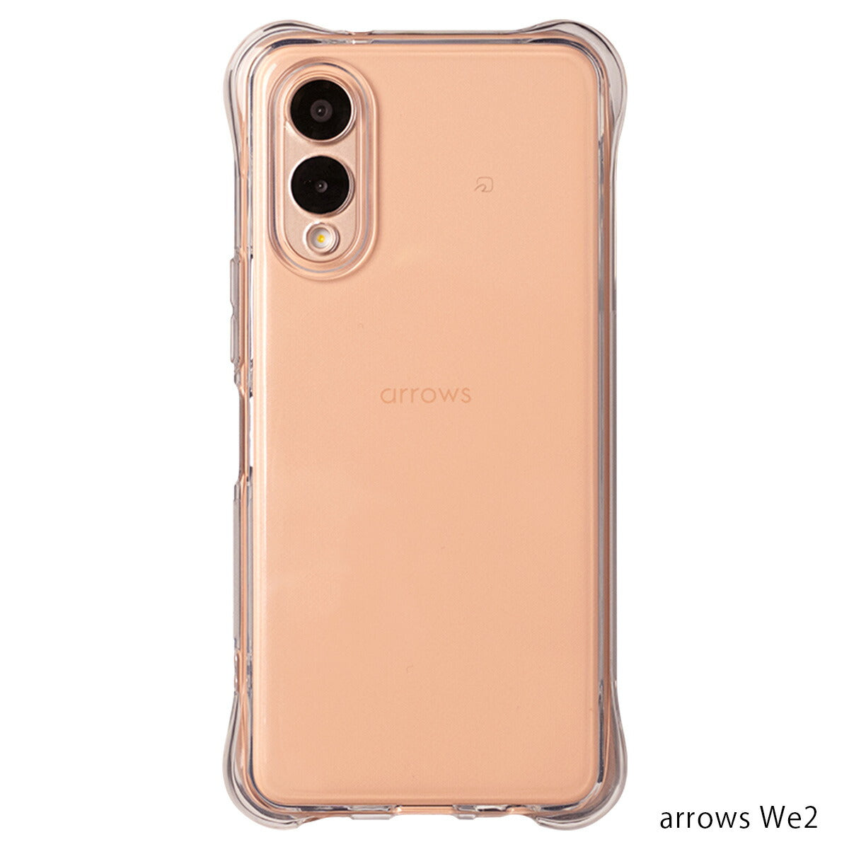 arrows We2 F-52E/FCG02 TPUクリアケース 耐衝撃
