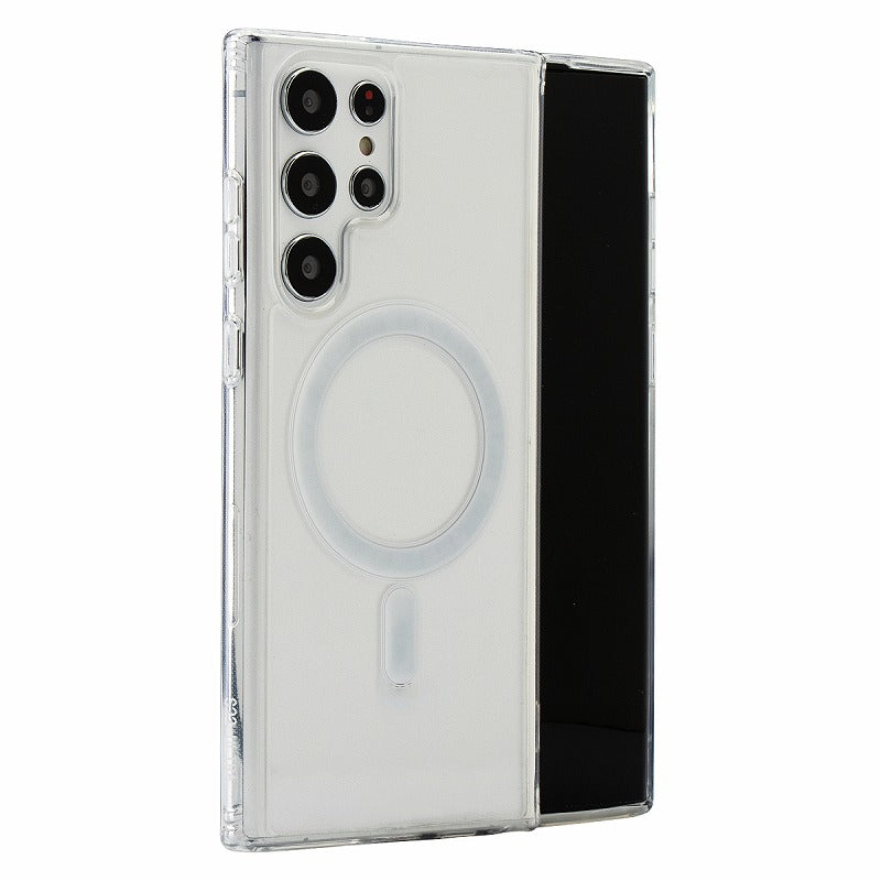 Galaxy S22/S22 Ultra MagSafe対応クリアケース