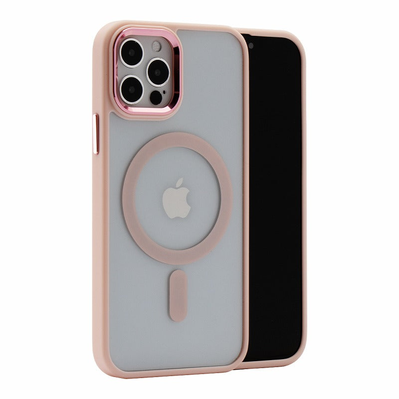 MagSafe対応 iPhoneケース クリア バンパーケース