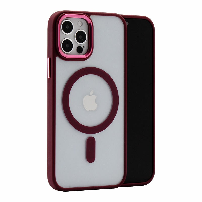 MagSafe対応 iPhoneケース クリア バンパーケース