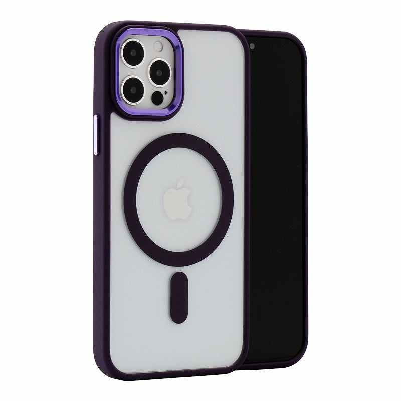 MagSafe対応 iPhoneケース クリア バンパーケース