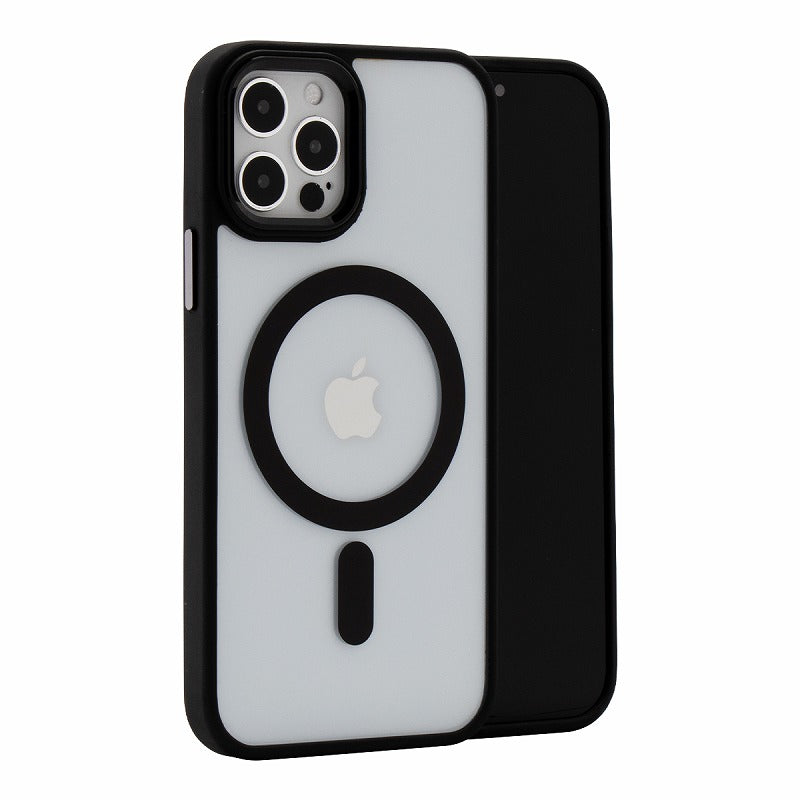 MagSafe対応 iPhoneケース クリア バンパーケース