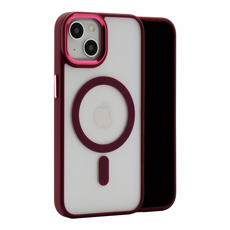 MagSafe対応 iPhoneケース クリア バンパーケース