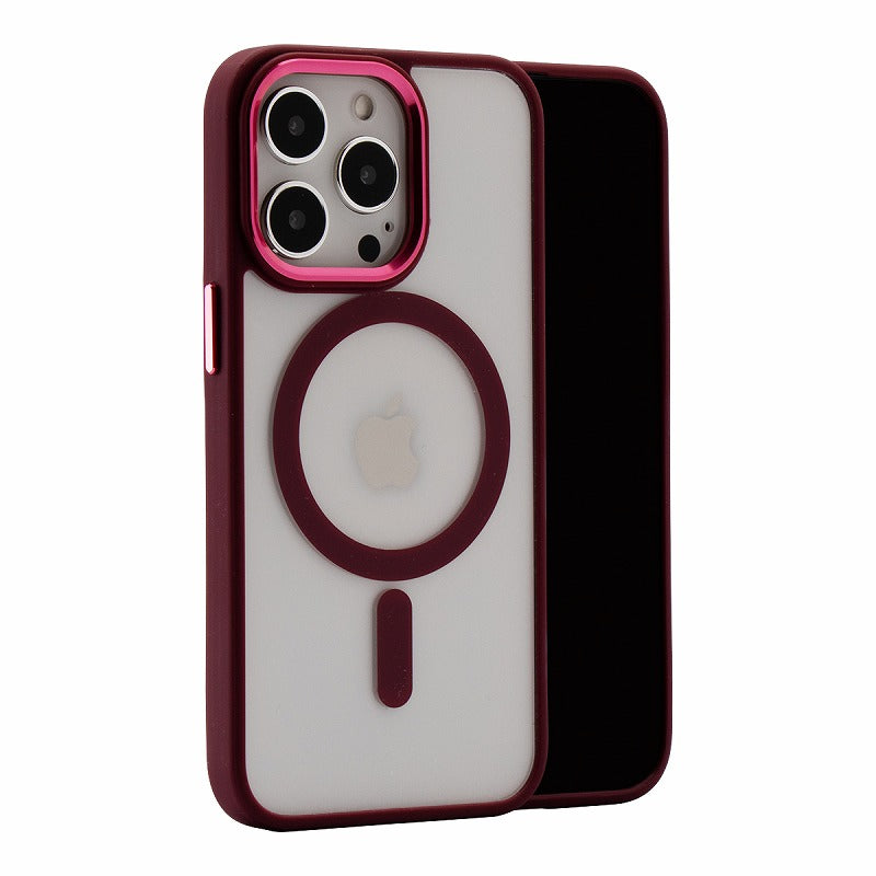 MagSafe対応 iPhoneケース クリア バンパーケース