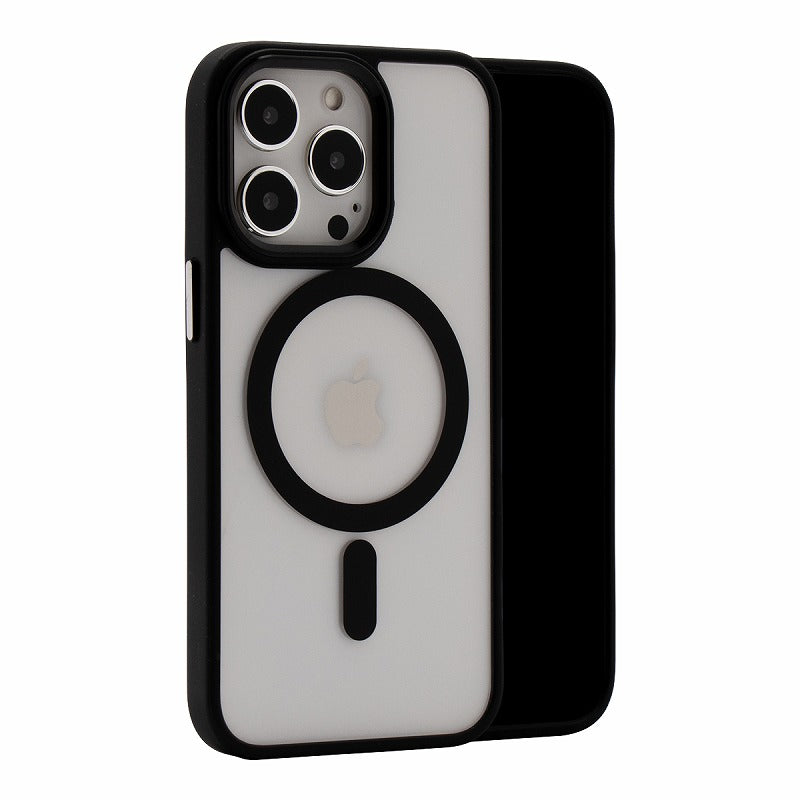 MagSafe対応 iPhoneケース クリア バンパーケース
