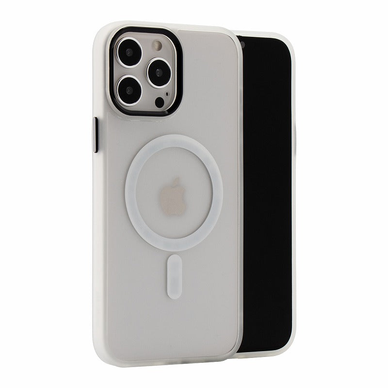 MagSafe対応 iPhoneケース クリア バンパーケース