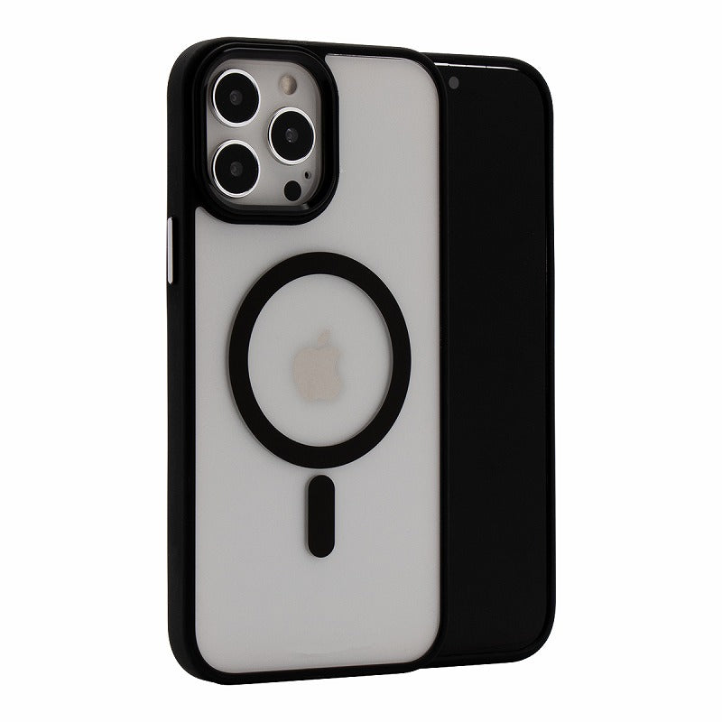 MagSafe対応 iPhoneケース クリア バンパーケース
