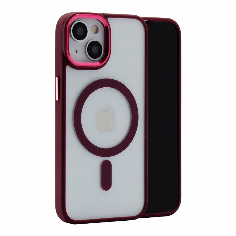 MagSafe対応 iPhoneケース クリア バンパーケース