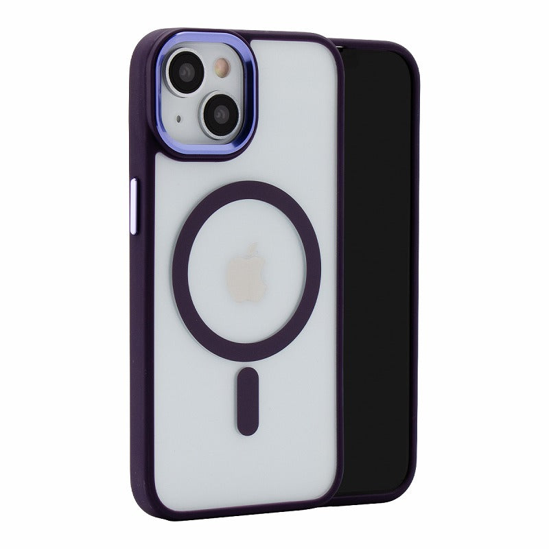 MagSafe対応 iPhoneケース クリア バンパーケース