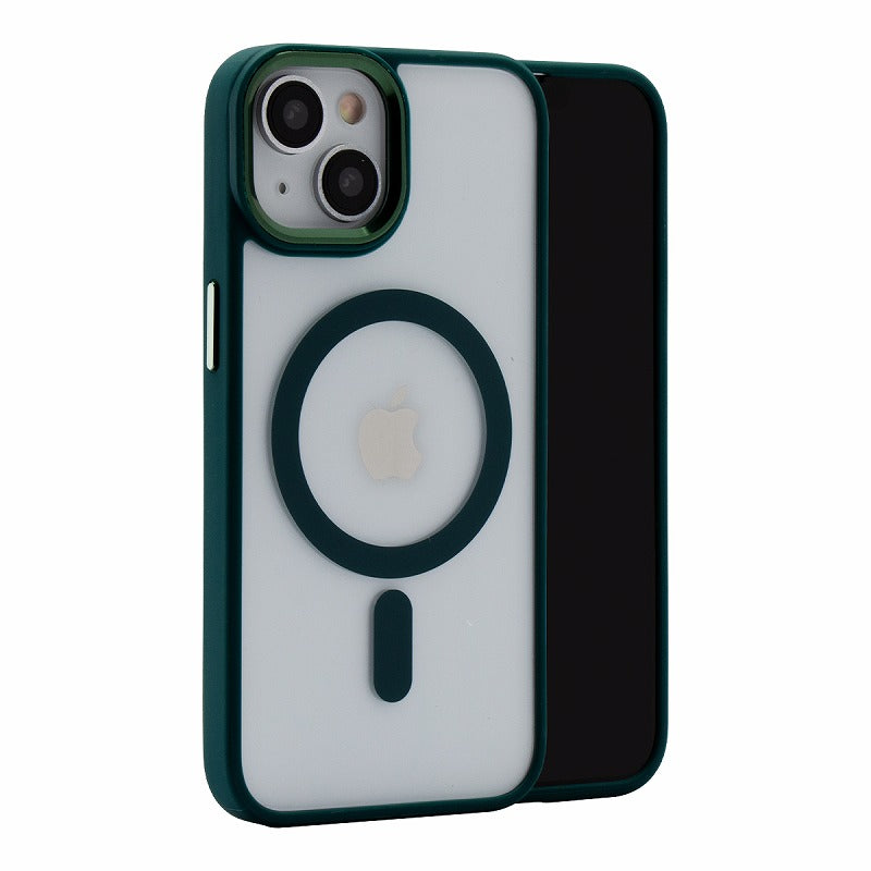 MagSafe対応 iPhoneケース クリア バンパーケース