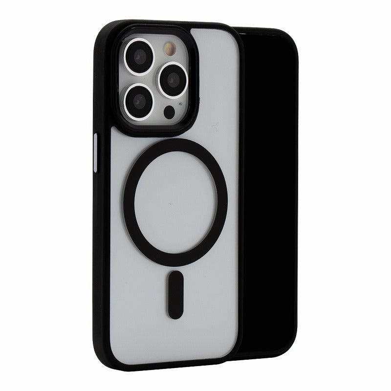 MagSafe対応 iPhoneケース クリア バンパーケース