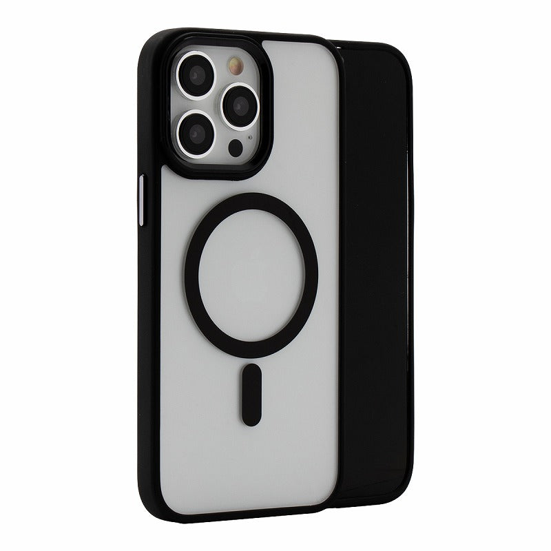 MagSafe対応 iPhoneケース クリア バンパーケース