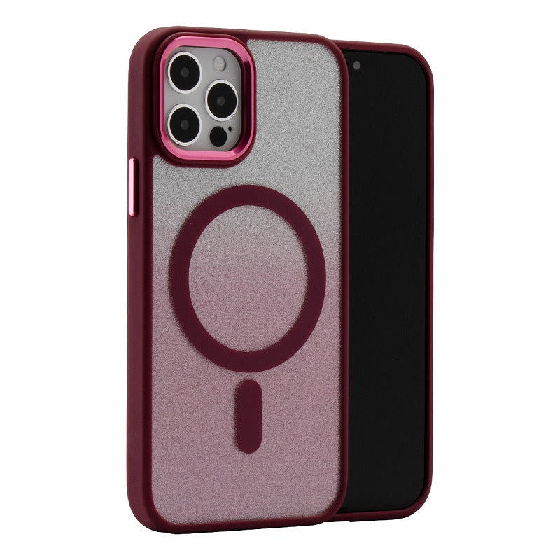 iPhone MagSafe対応 ラメケース 各機種対応