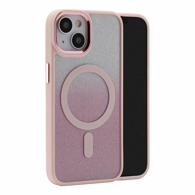 iPhone MagSafe対応 ラメケース 各機種対応