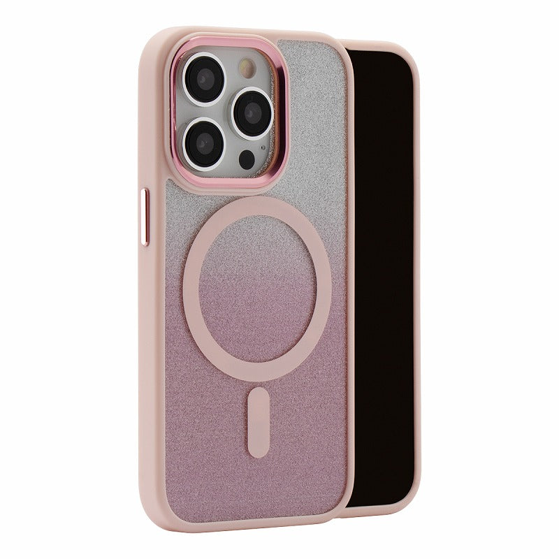 iPhone MagSafe対応 ラメケース 各機種対応