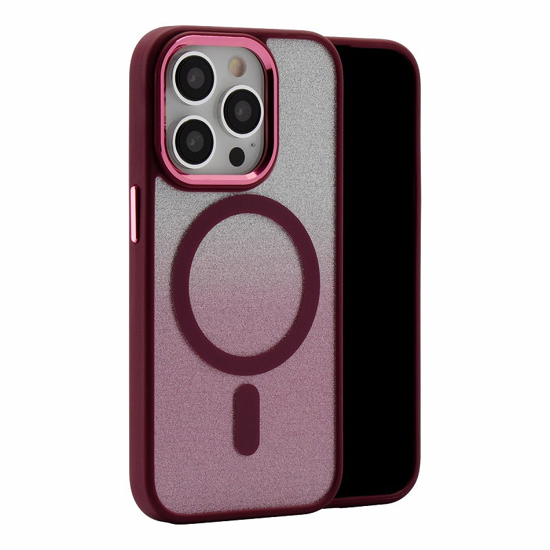 iPhone MagSafe対応 ラメケース 各機種対応