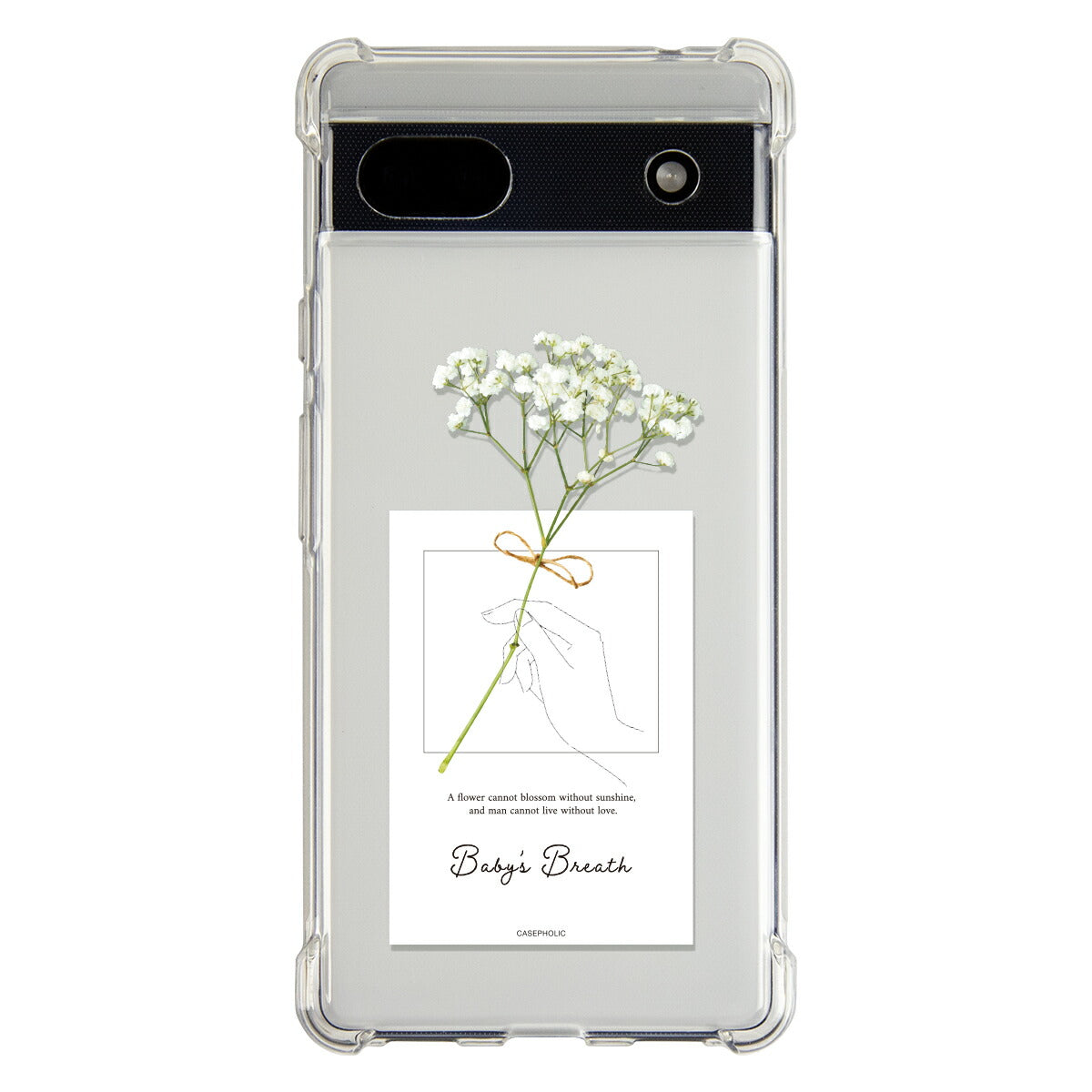 Google Pixel 名入れ対応 一輪花 スマホケース