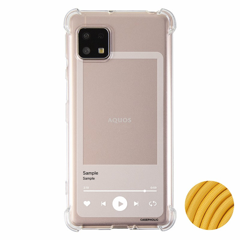 AQUOS スマホショルダー ケース