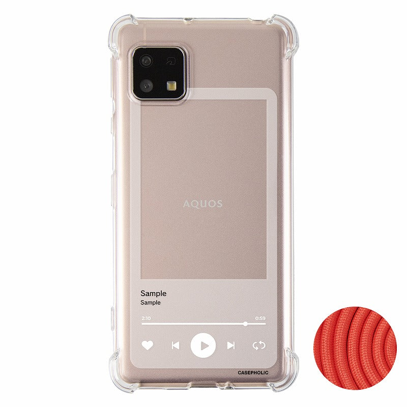 AQUOS スマホショルダー ケース
