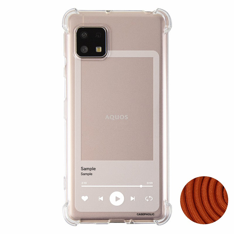 AQUOS スマホショルダー ケース