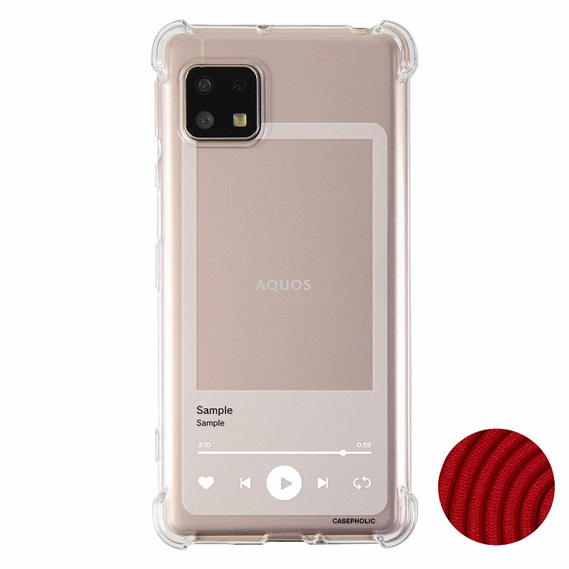 AQUOS スマホショルダー ケース