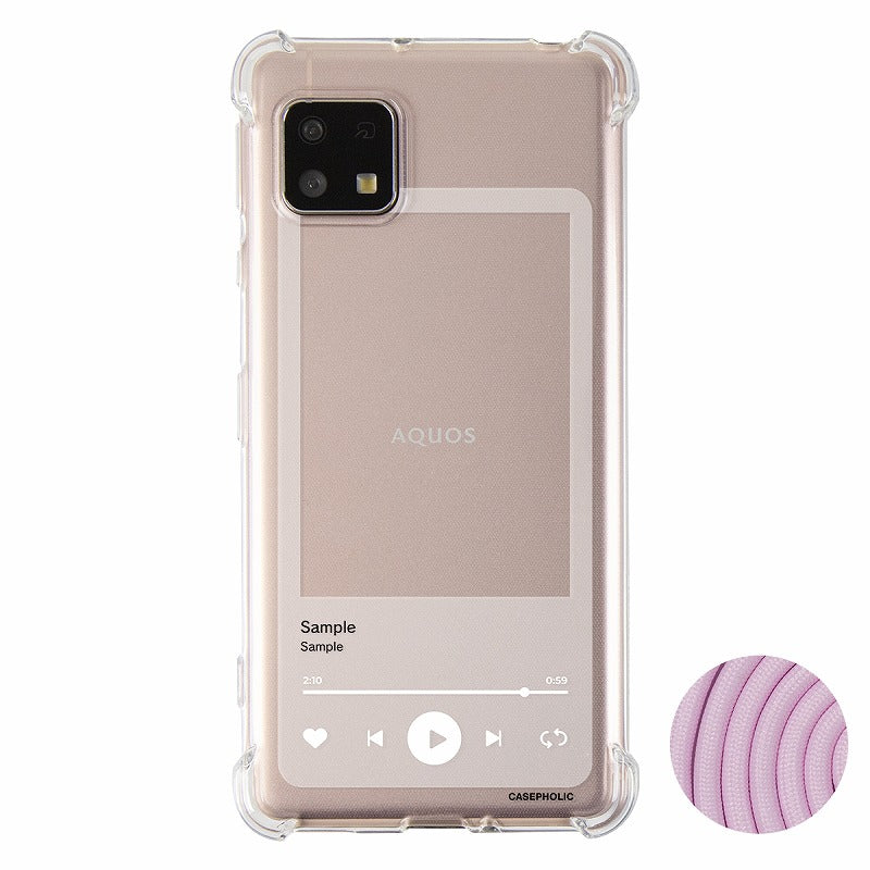 AQUOS スマホショルダー ケース