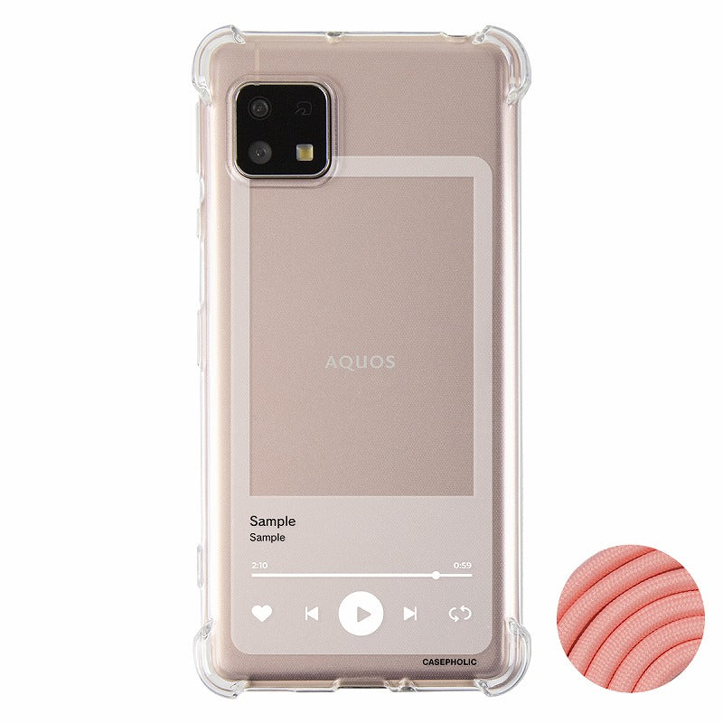AQUOS スマホショルダー ケース