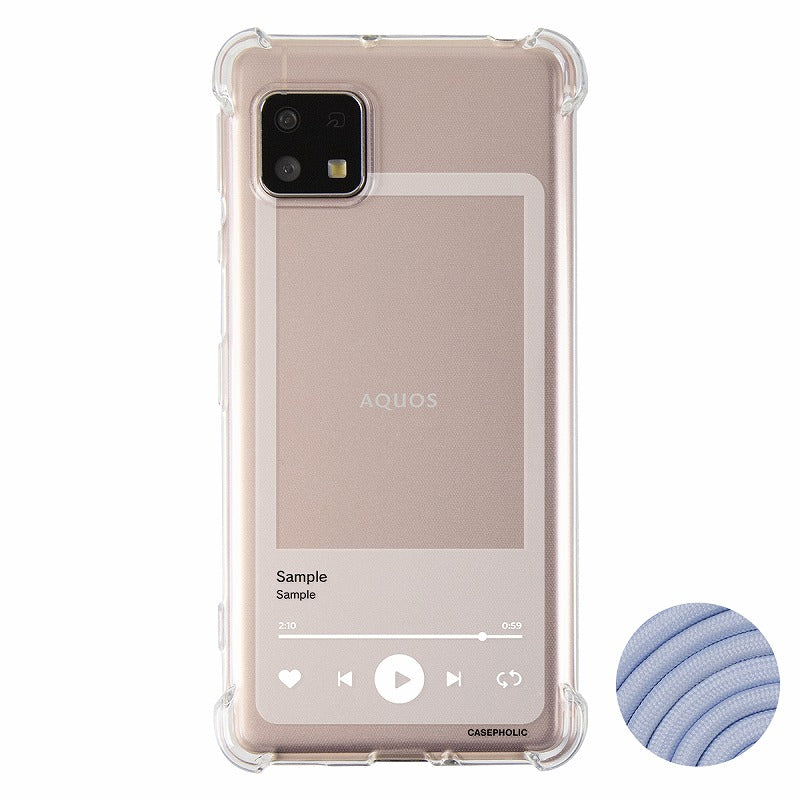 AQUOS スマホショルダー ケース