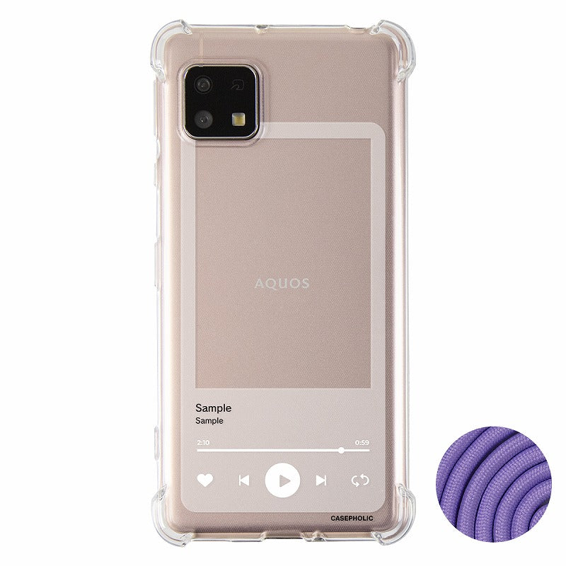 AQUOS スマホショルダー ケース