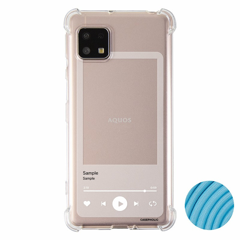 AQUOS スマホショルダー ケース