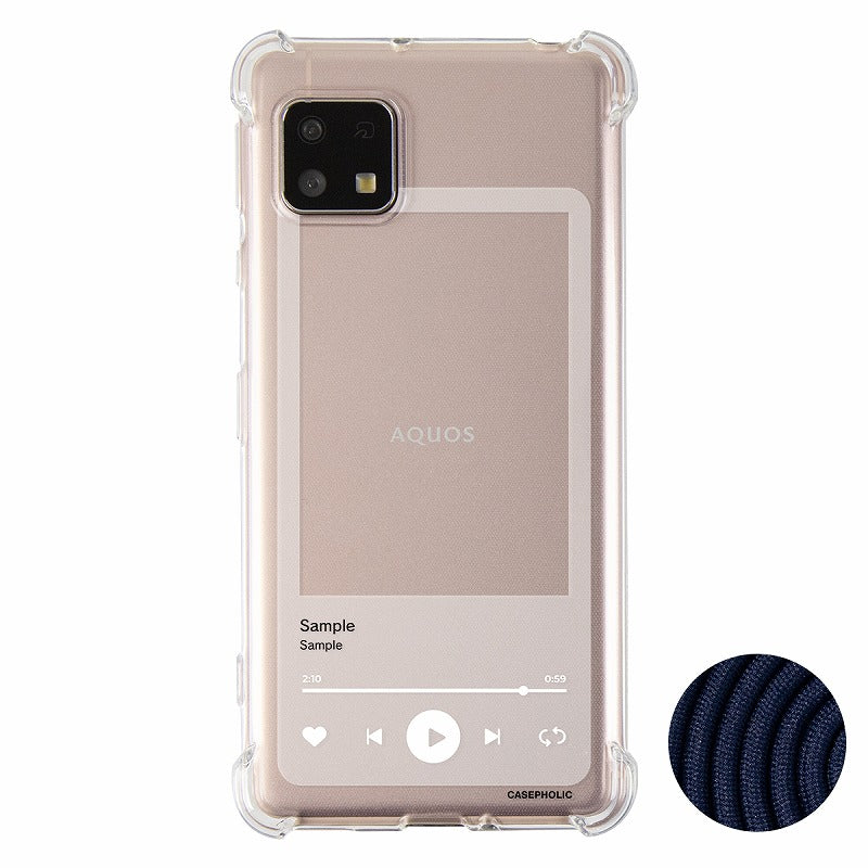 AQUOS スマホショルダー ケース