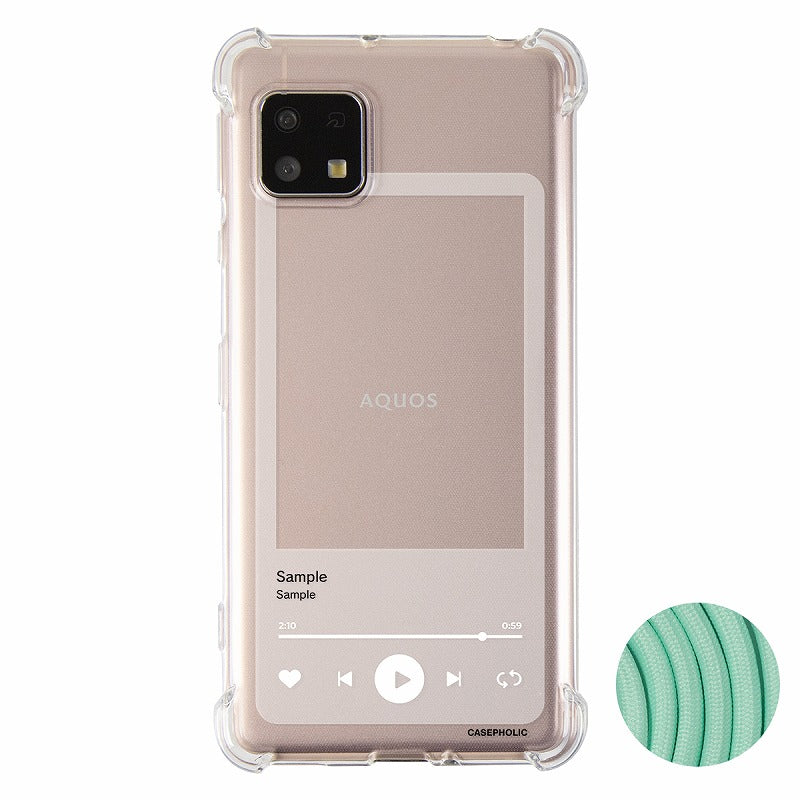 AQUOS スマホショルダー ケース