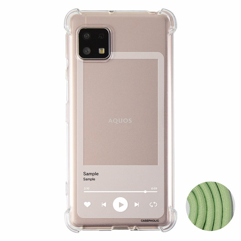 AQUOS スマホショルダー ケース
