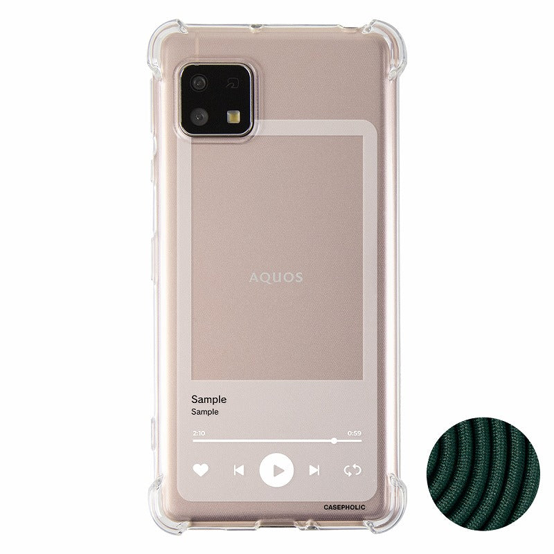 AQUOS スマホショルダー ケース
