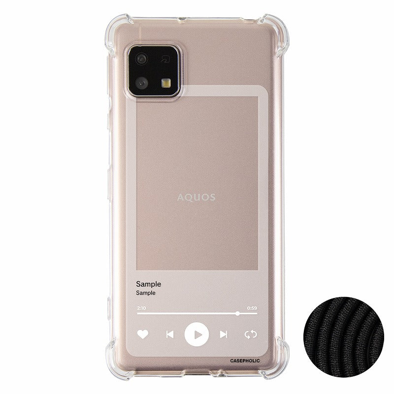 AQUOS スマホショルダー ケース