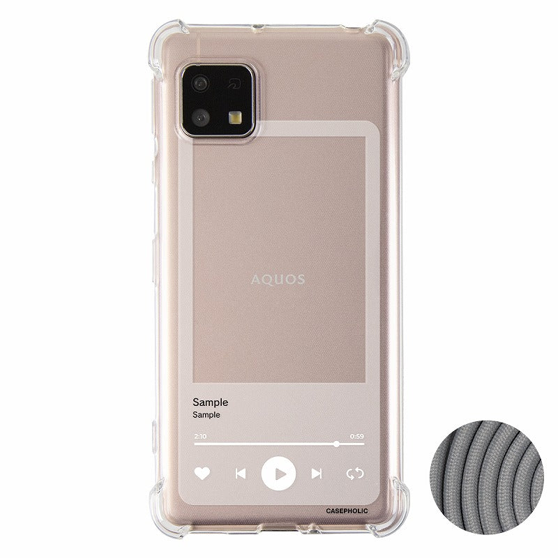 AQUOS スマホショルダー ケース