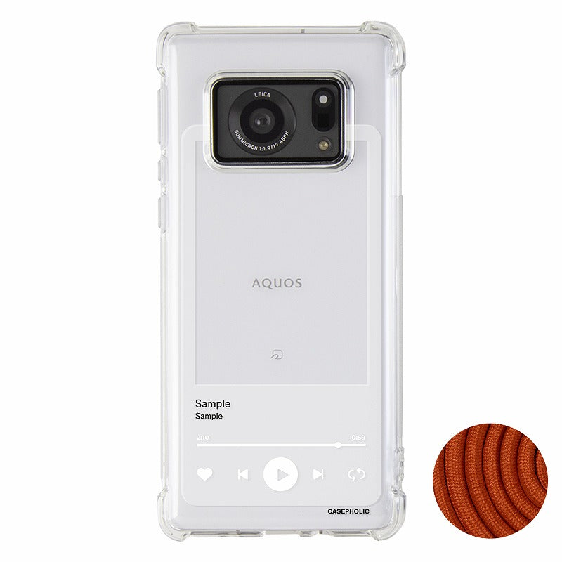AQUOS スマホショルダー ケース