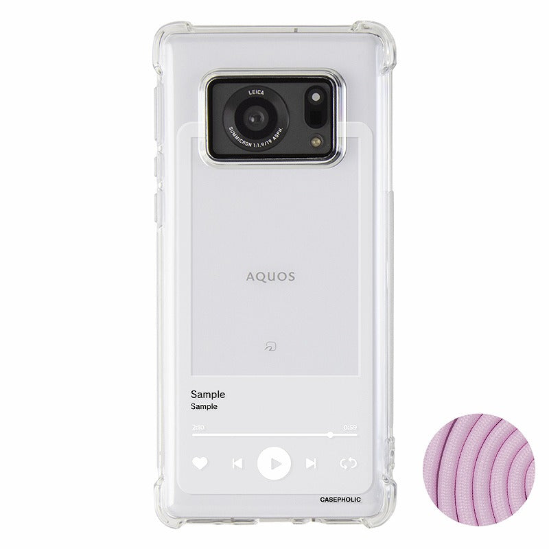 AQUOS スマホショルダー ケース
