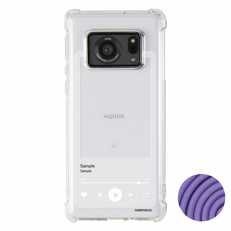 AQUOS スマホショルダー ケース