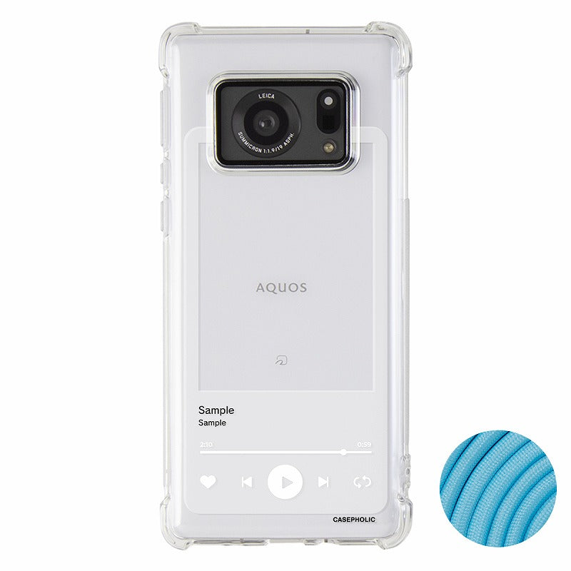 AQUOS スマホショルダー ケース