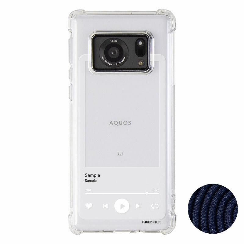 AQUOS スマホショルダー ケース