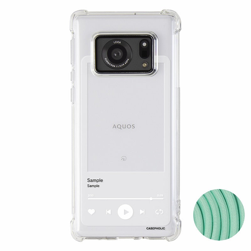 AQUOS スマホショルダー ケース