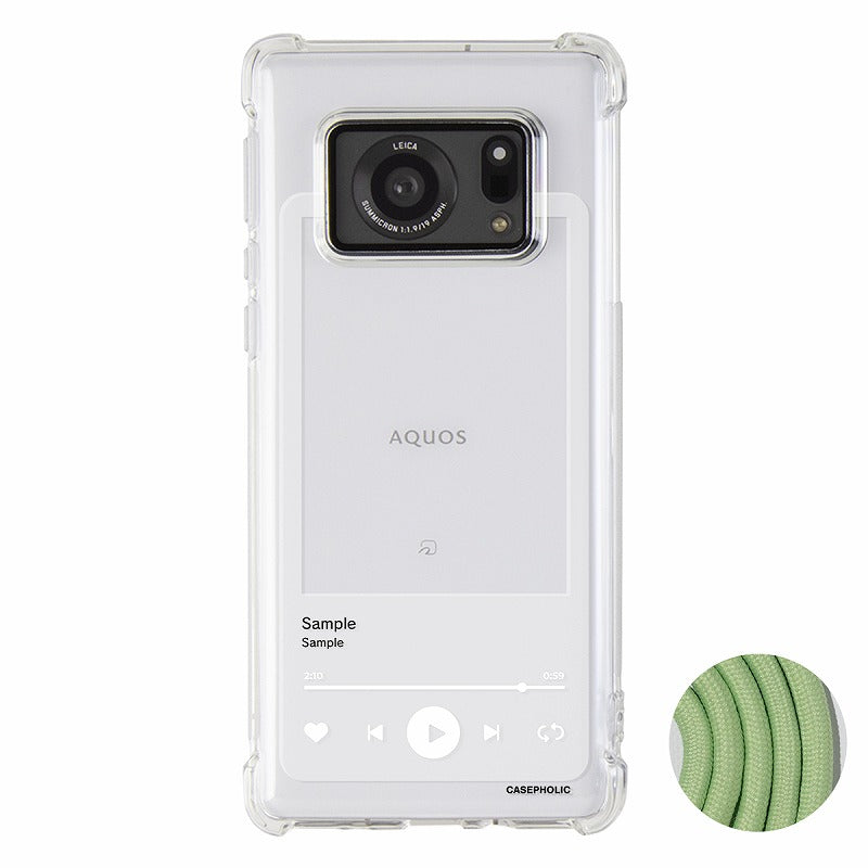 AQUOS スマホショルダー ケース