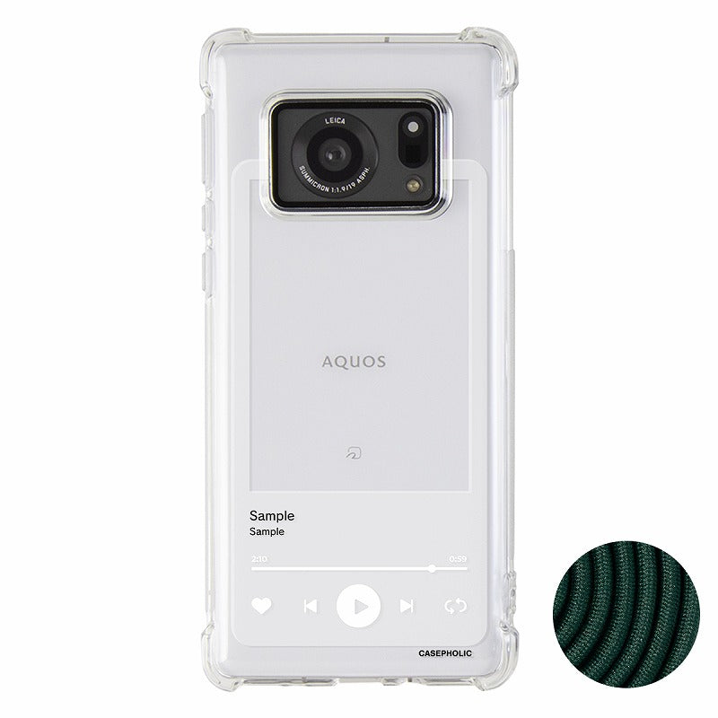 AQUOS スマホショルダー ケース